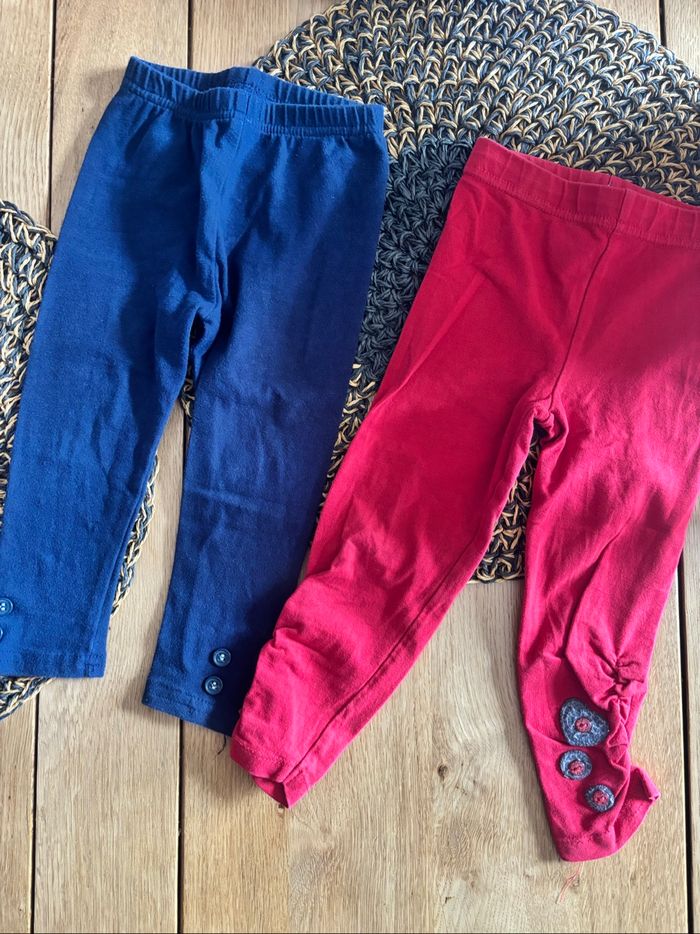 Lot 6 leggings fin 18m - photo numéro 4