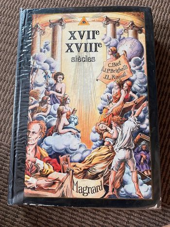 Livre de textes du XVIIe et XVIIIe siècles