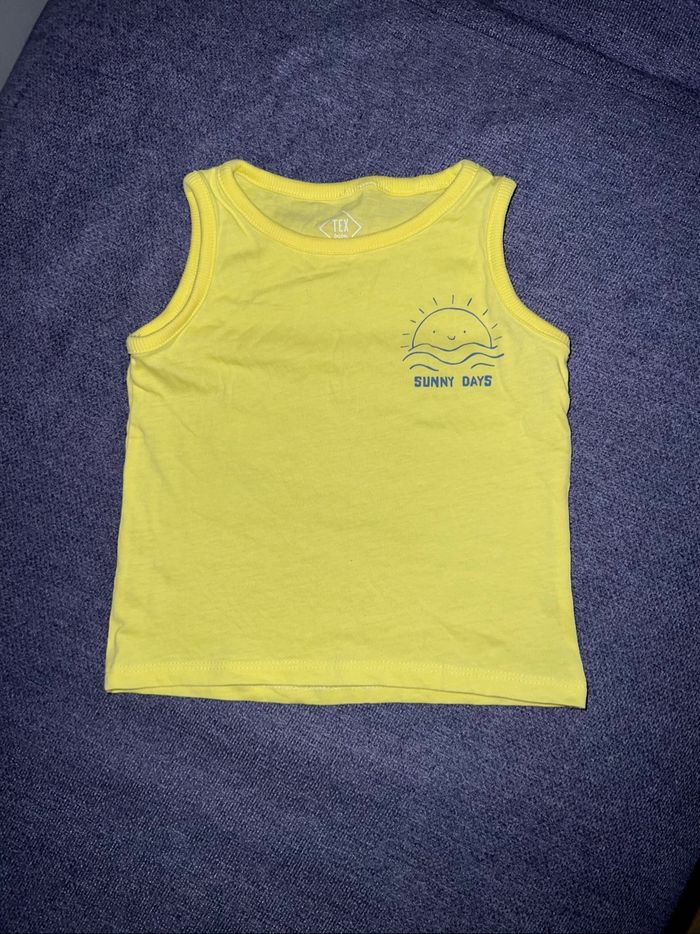 Débardeur jaune