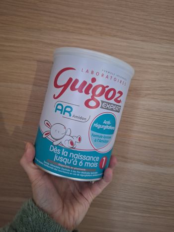 Lait Guigoz AR, 1er âge