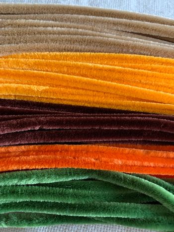 Lot de 50 chenilles cure pipe 