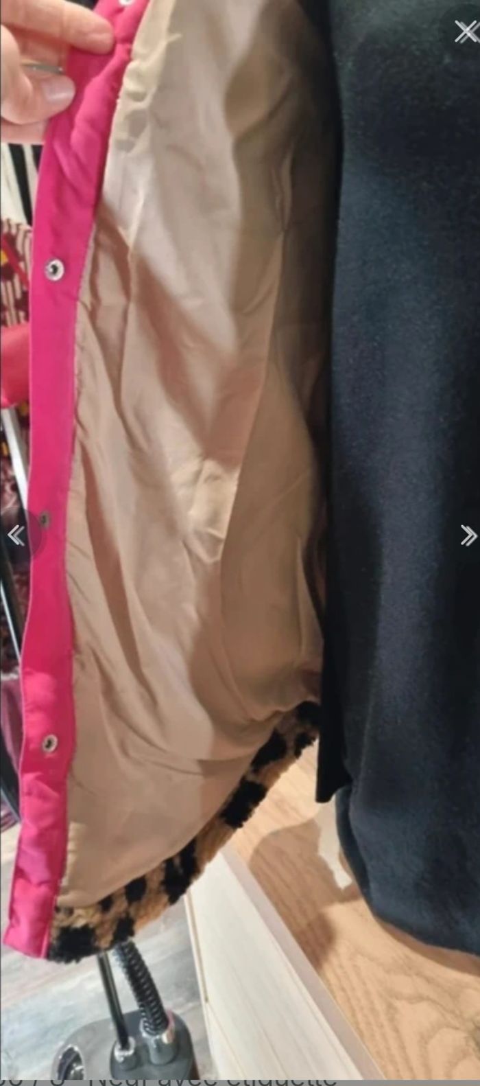 Veste molletonnée leopard - photo numéro 2
