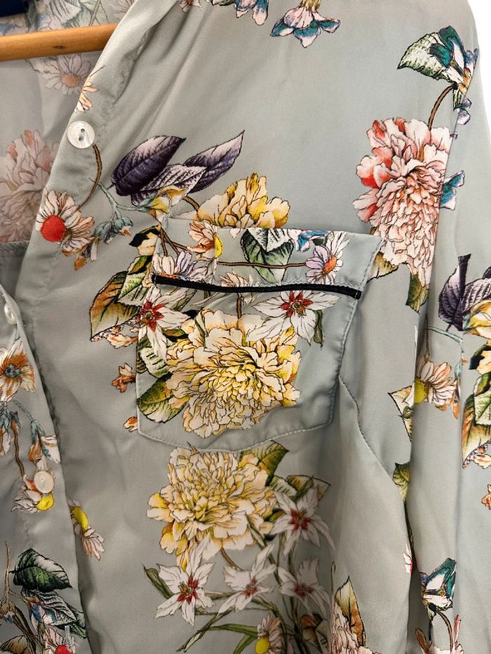 Blouse fleurie édition limitée Kiabi taille M peu porté - photo numéro 7