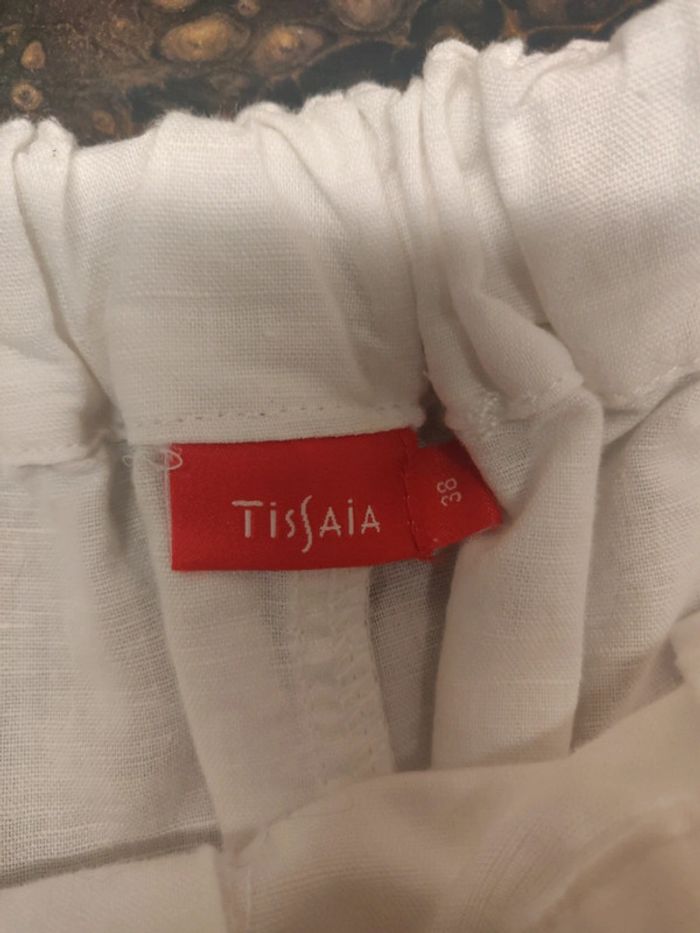 Jupe en lin Tissaia taille 38 - photo numéro 5