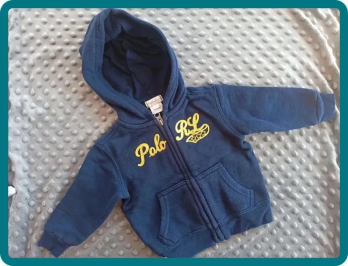 Gilet zippé Ralph Lauren 9 mois NEUF
