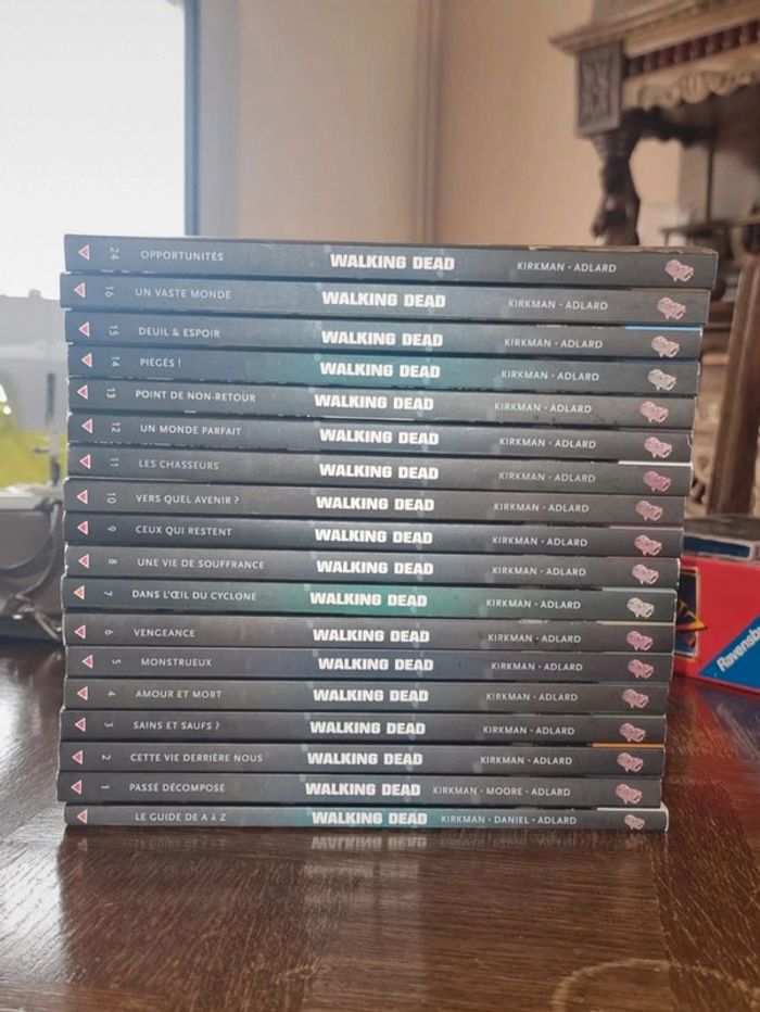 Bd the walking dead delcourt