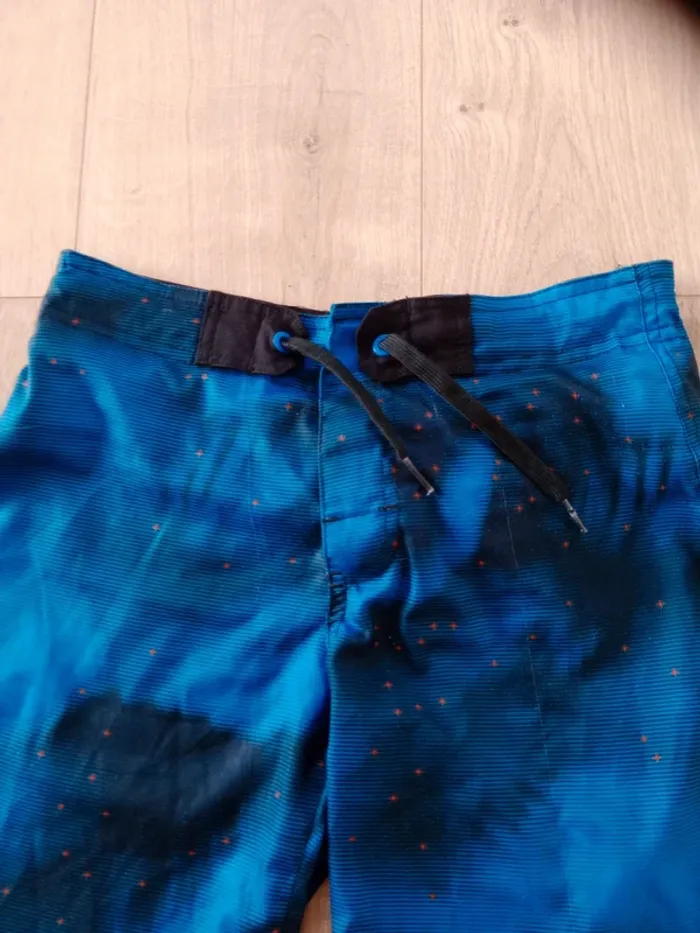 Bermuda 10 ans bleu et noir tribord c26 - photo numéro 2