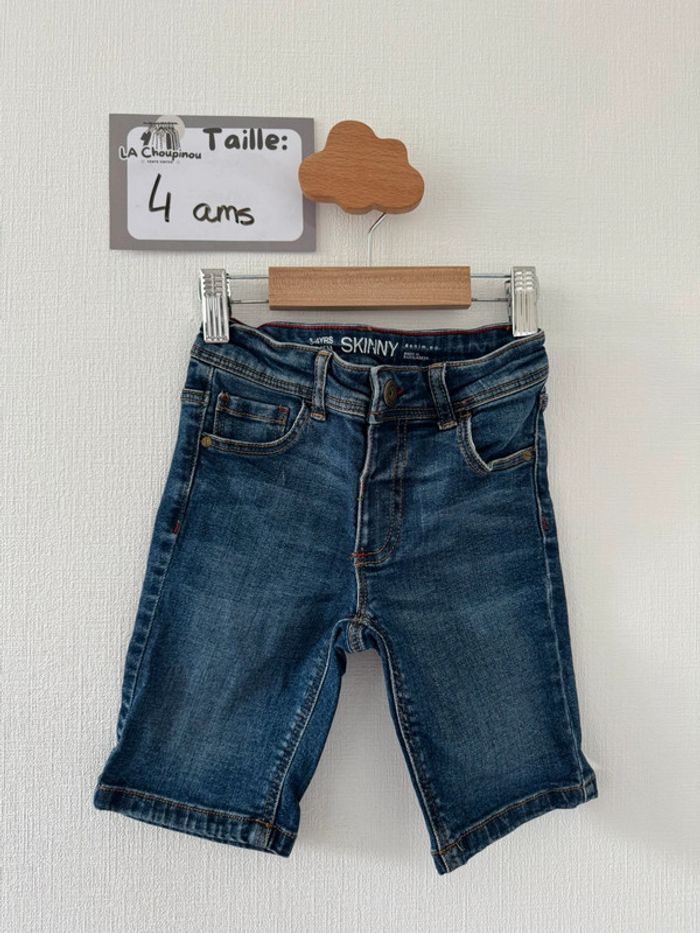 Bermuda en jean - taille 4 ans 🌼