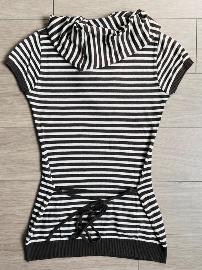 Tunique en maille à col bénitier Promod T-34 - photo numéro 3