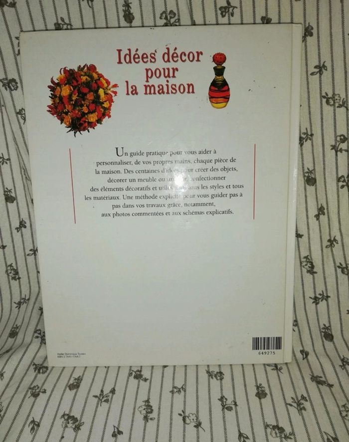Livre loisirs créatifs "Idées décors pour la maison" - photo numéro 2