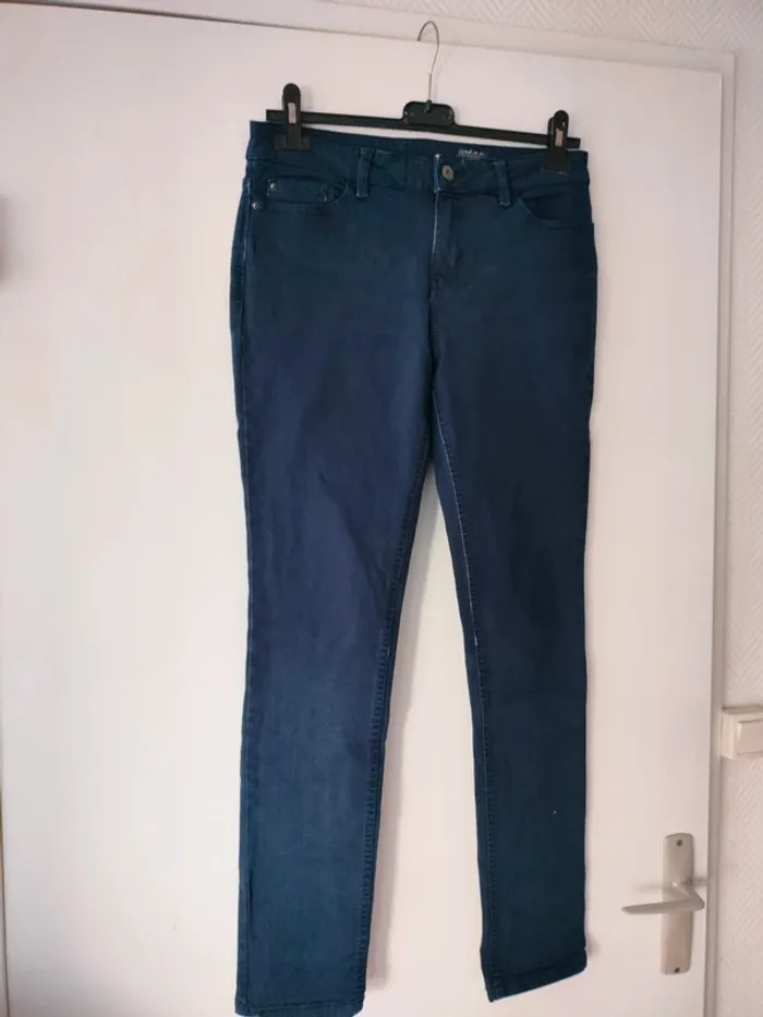 Jean bleu marine Esprit taille 36 - photo numéro 3