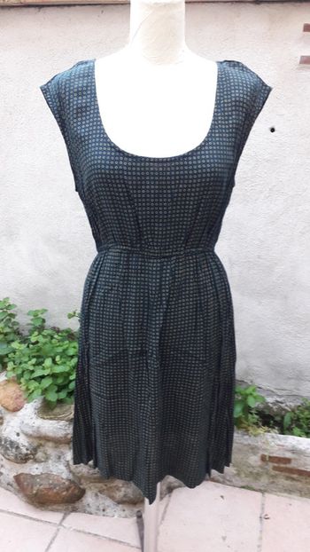 Robe en coton léger sans manche, taille 40