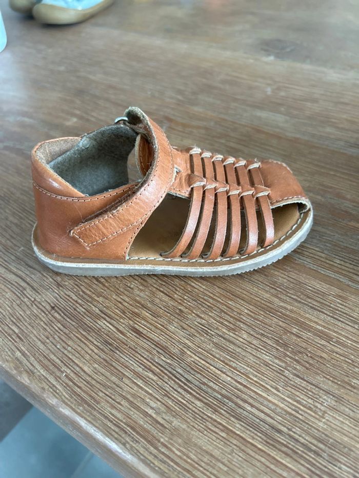 Sandale taille 24 marron - photo numéro 2