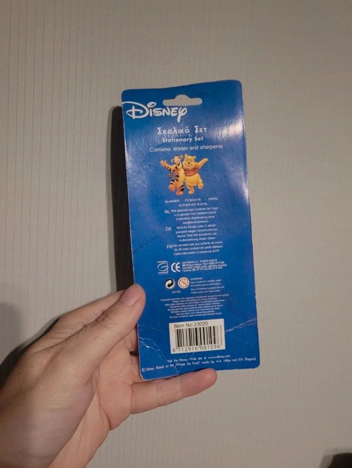 Gomme et taille crayon winnie et ses amis - photo numéro 3