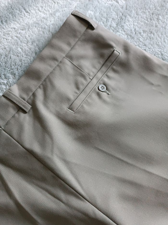 Pantalon beige homme classique élégant - photo numéro 4