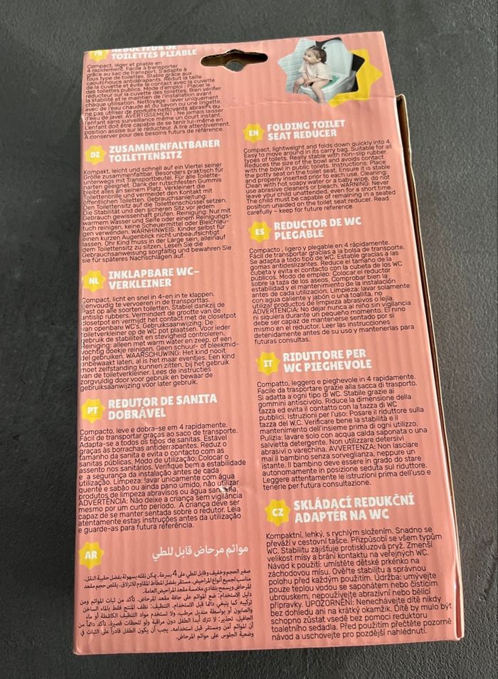 Réducteur de toilettes pliable - photo numéro 3