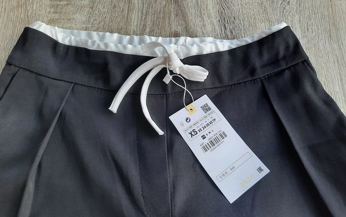 Pantalon femme neuf, noir, ZBZA, taille XS/34 - photo numéro 6