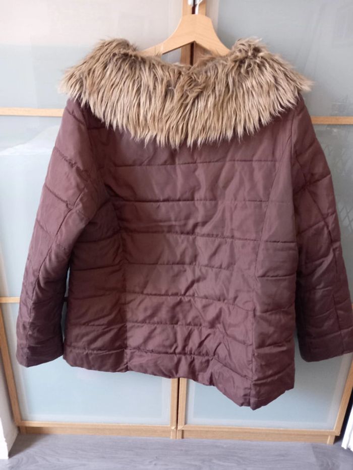 Doudoune Marron Taille 46 - photo numéro 6