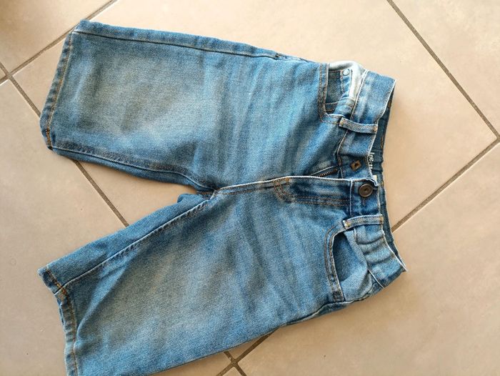 Bermuda short jean garçon 6 ans