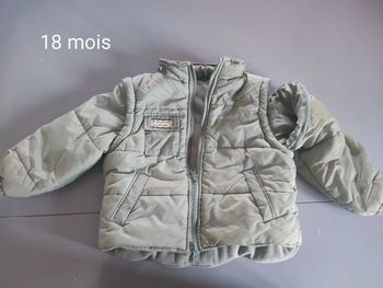 Manteau chaud 18 mois
