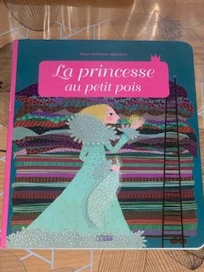Livre la princesse au petit pois