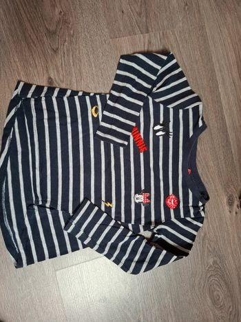 Pull rayé
