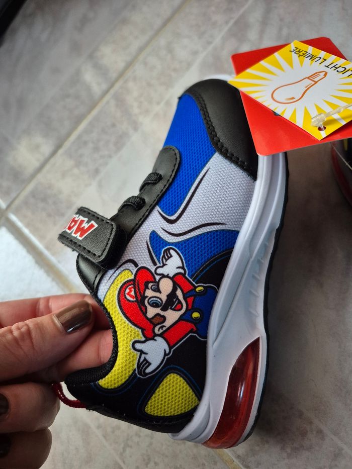 Baskets sneakers mariokart garçon taille 26 - photo numéro 5