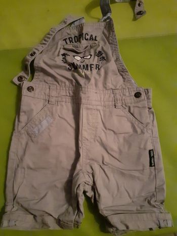 Salopette short