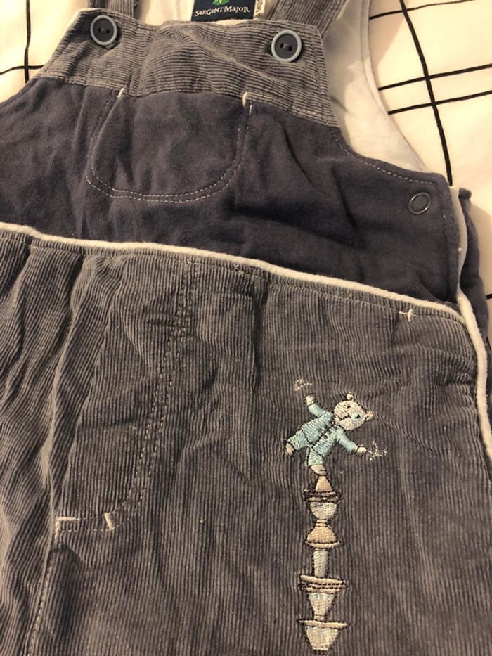 Salopette doublée sergent major - photo numéro 2