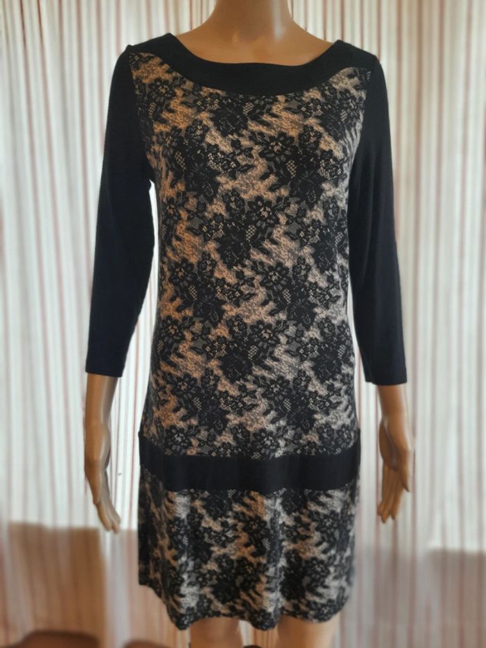 Jolie Sweat long/mini robe S.Oliver fr 40 be 38