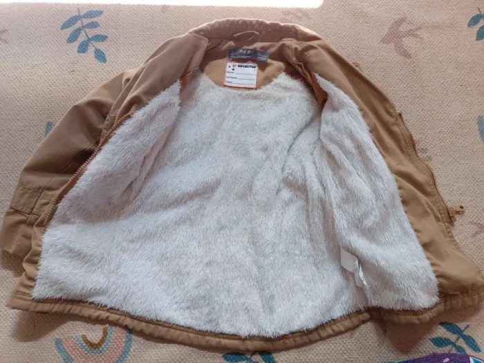 Manteau marron/beige 5 ans orchestra hirondelle sequins - photo numéro 10