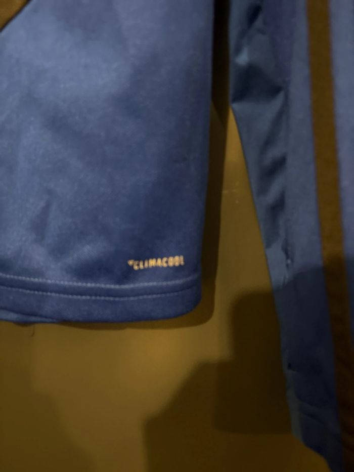 Authentique maillot de training Manchester United taille 14 ans Adidas - photo numéro 8