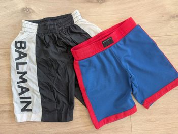 Lot shorts Balmain/ Marc Jacobs 4/5 ans