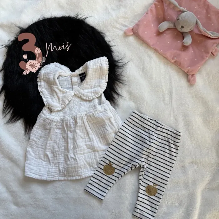 Ensemble blouse et legging