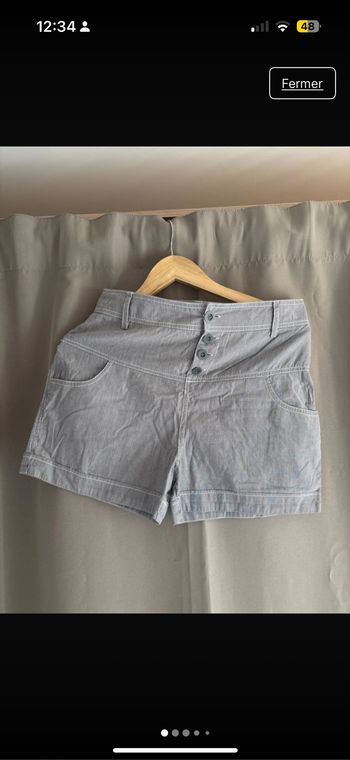 Short gris