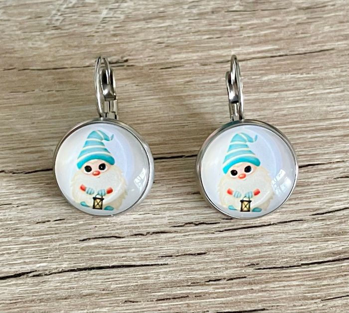 Boucles d oreilles Gnome