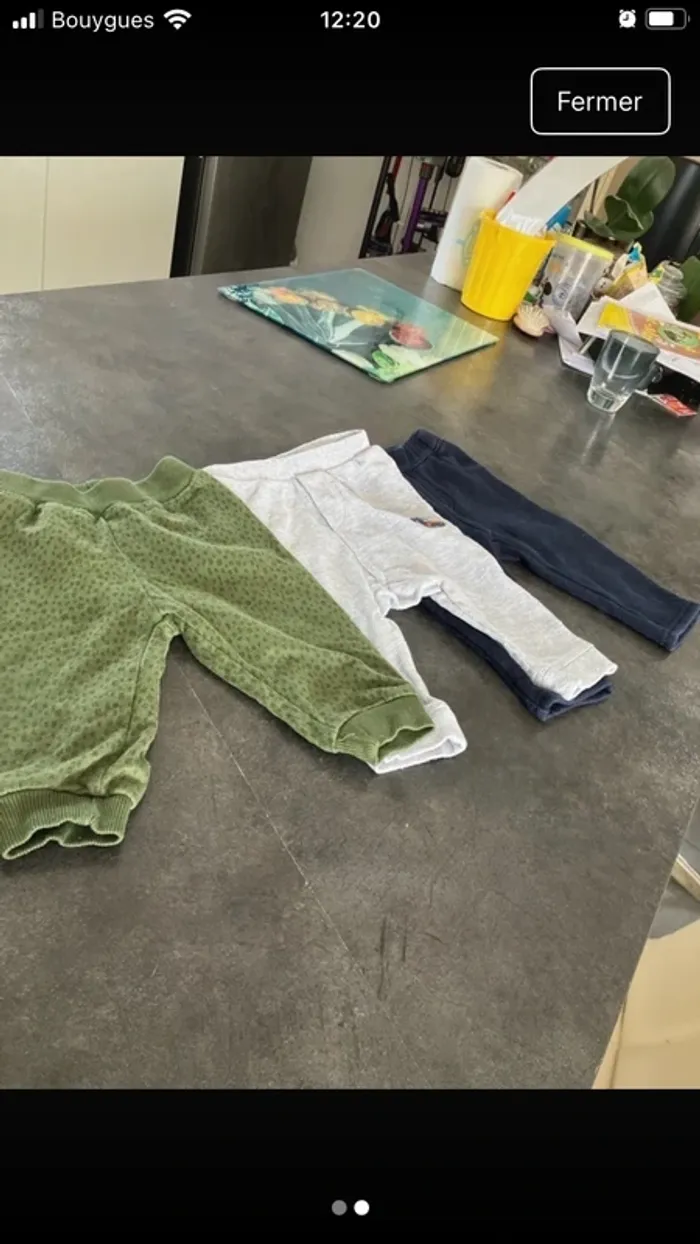 Lot pantalon 9 mois - photo numéro 2
