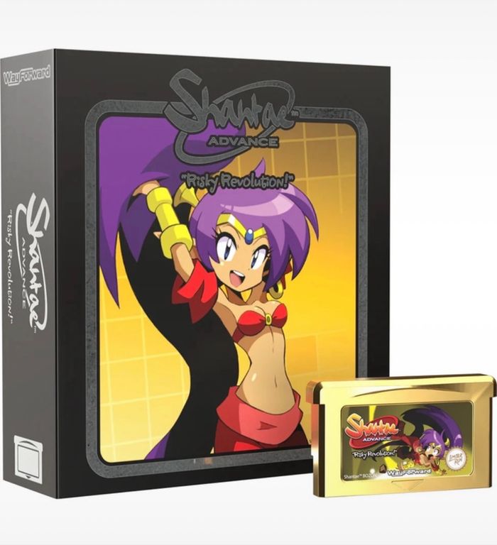Shantae Advance Risky Revolution ! Jeu Nintendo GameBoy Advance NEUF sous blister Limited Run - photo numéro 2