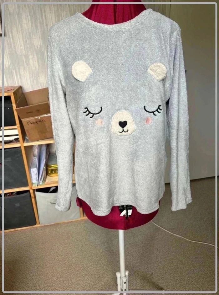 Pull doux de pyjama taille 36 marque kiabi - photo numéro 2