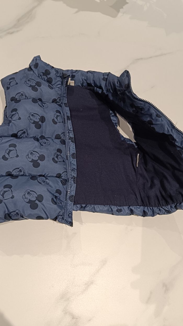 Doudoune sans manches mickey - photo numéro 2