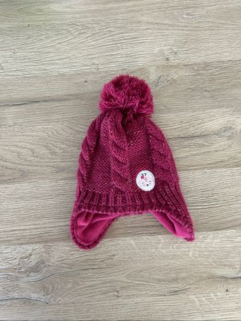 Bonnet bébé fille taille 0-3 mois Tex