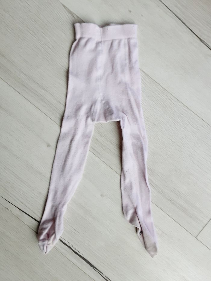 Vêtement bébé fille collants rose pointure 18 - 24