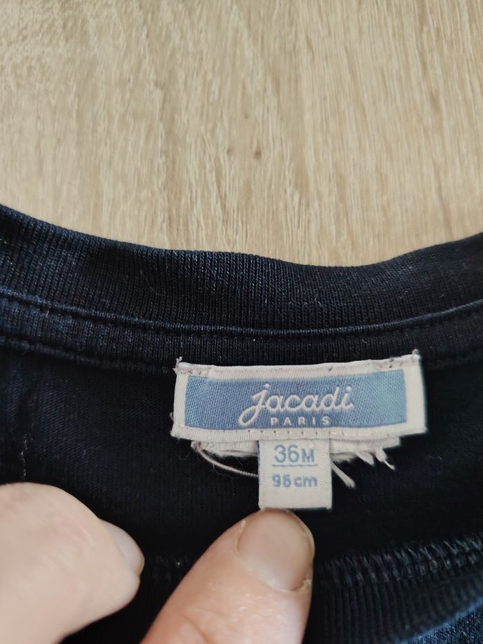 T-shirt manches courtes bébé garçon 36mois Jacadi en très bon état - photo numéro 4