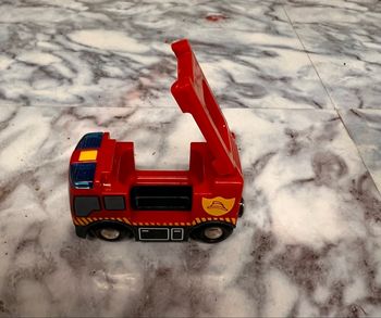 Camion pompier gyrophare Brio