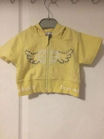 Blouson à capuche Pommette 18M