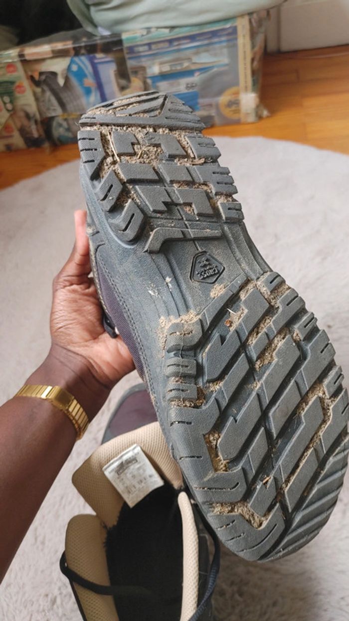 Chaussures de randonnée montante en toile - photo numéro 8
