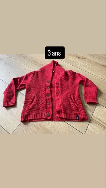 Gilet petit garçon 3 ans Obaïbi