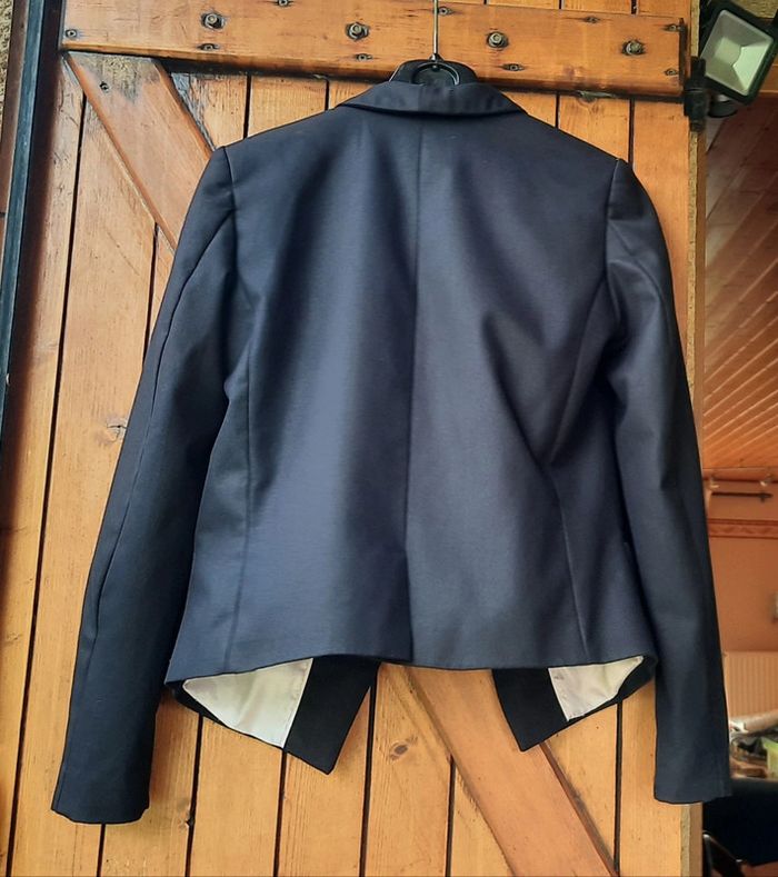 Blazer noir H&M, 36 - photo numéro 2