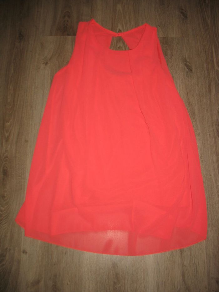 ROBE COURTE SM CORAIL - TAILLE 40 - n°06