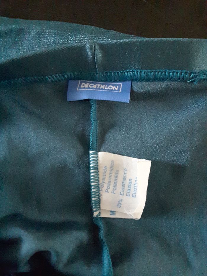 Short cycliste bleu pétrole – Décathlon – XXL - photo numéro 3